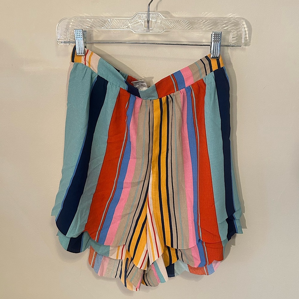 Boutique Striped Shorts